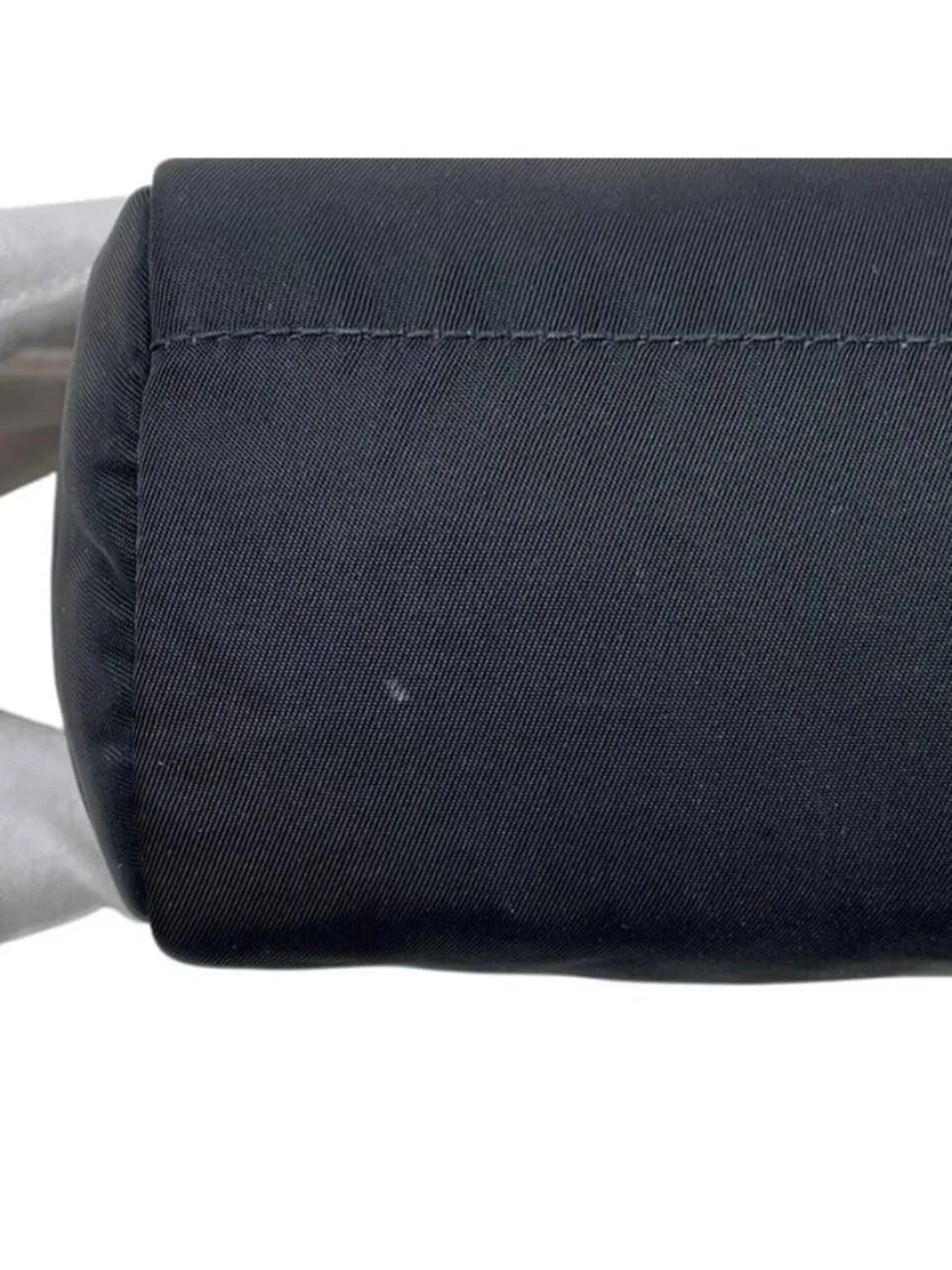 Prada Pouch Black Nero Tessuto Case Nylon 165 Zipper